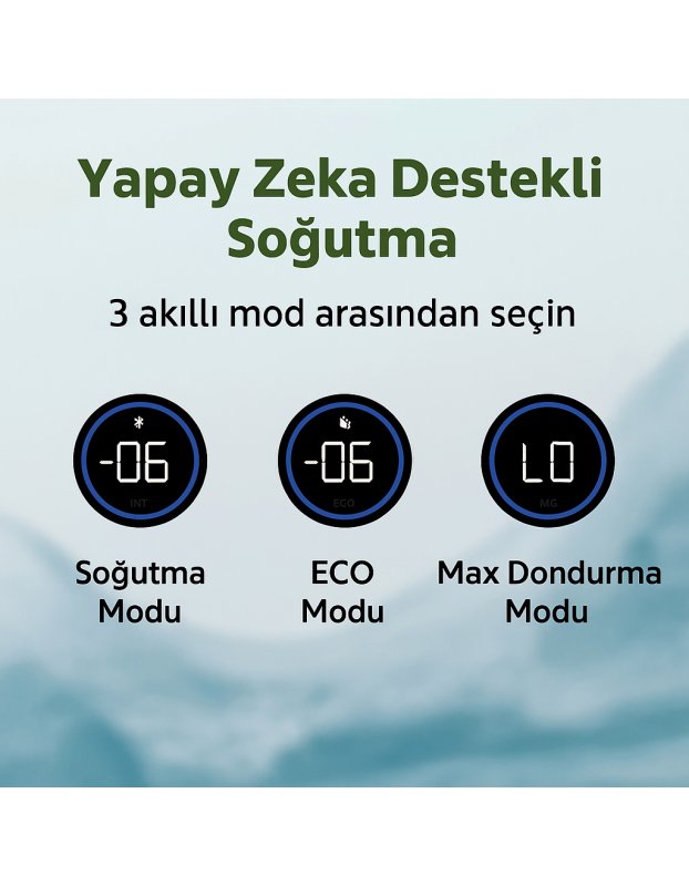 Tesla Model Y ve Juniper Yeni Model Y ile Uyumlu TEMAI 16L Kapasiteli Mini Buzdolabı, Çift Bölmeli Soğutma ve Dondurma Özellikli, LED Ekranlı
