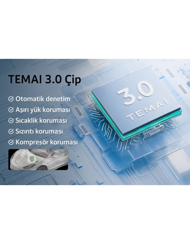 Tesla Model Y ve Juniper Yeni Model Y ile Uyumlu TEMAI 16L Kapasiteli Mini Buzdolabı, Çift Bölmeli Soğutma ve Dondurma Özellikli, LED Ekranlı